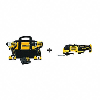 DEWALT DCK221F2DCS353B Cordless Combo Kit 12V BONUS TOOL