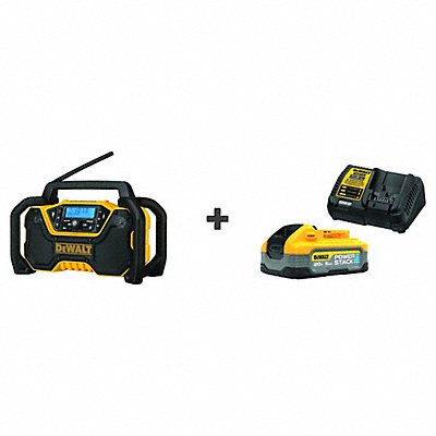DEWALT DCR028B Jobsite Radio Cordless Bonus Starter Kit