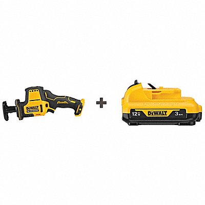 DEWALT DCS312BDCB124 Reciprocating Saw Cordless Battery