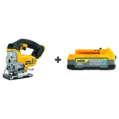 DEWALT DCS331BDCBP034 20V Max Jig Saw And Bonus DCB205CK