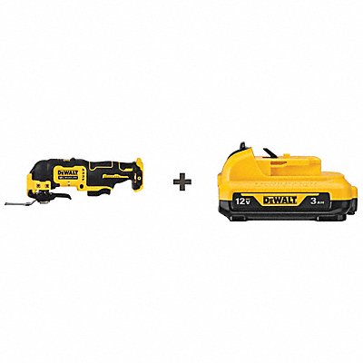 DEWALT DCS353BDCB124 Oscillating Tool 12V Bonus Battery