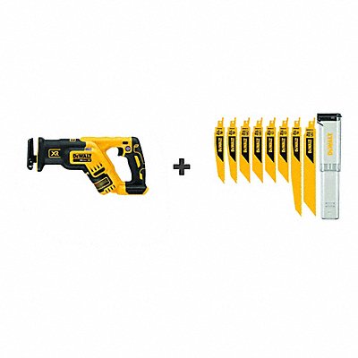 DEWALT DCS367BDWAR8SETCS Cordless Recip Saw 2900 SPM 20VDC