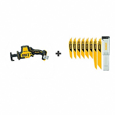 DEWALT DCS369BDWAR8SETCS Reciprocating Saw Cordless Compact 20VDC