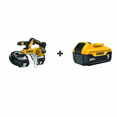 STANLEY BLACK  DECKER DCS378BDCB205 BAND SAW 20V 3-3/8IN (TOOL ONLY)