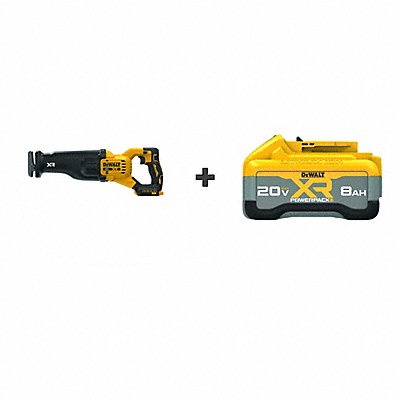 DEWALT DCS384BDCB2108 DEWALT 20V Recip Saw BONUS BATTERY
