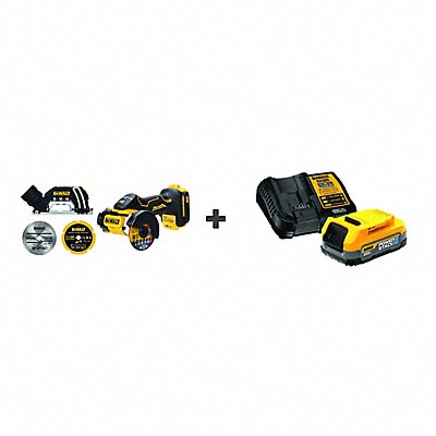 DEWALT DCS438BDCBP034C Cut Off Tool Battery and Charger Kit