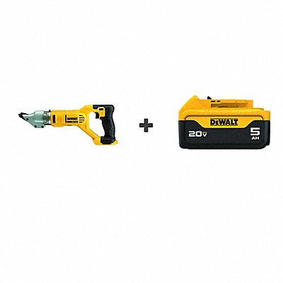 DEWALT DCS494BDCB205 Shear 20V DC Double Cut 2 450 spm