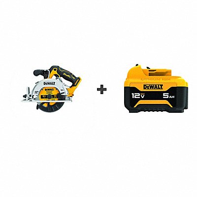 DEWALT DCS512BDCB126 DEWALT 12V Circular Saw BONUS BATTERY