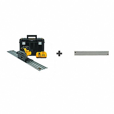 DEWALT DCS520ST1DWS5022 Cordless Track Saw Kit 6-1/2 in Blade