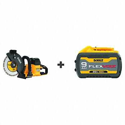 DEWALT DCCS670BDCB609 Cordless Chain Saw 16 Bar BONUS BATTERY