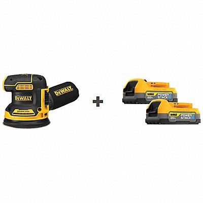STANLEY BLACK  DECKER DCW210BDCBP0342 Cordless Sander 20V 5 Bonus Battery