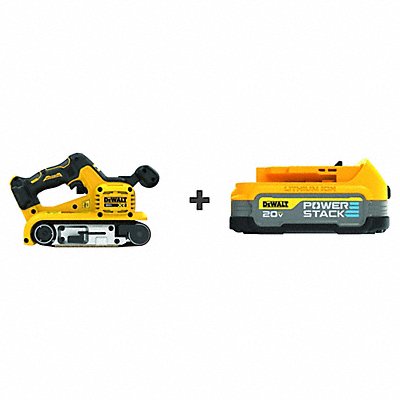 DEWALT DCW220BDCBP034 Cordlss Belt Sander 20V w/ Bonus DCBP034