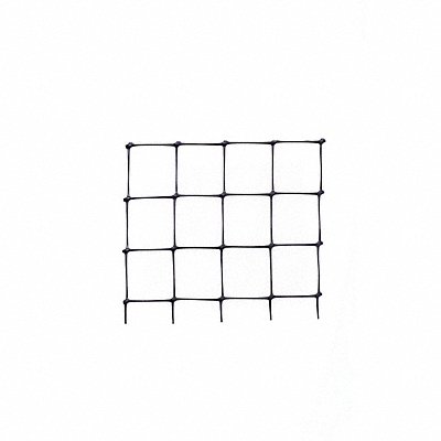 GRAINGER 2A040006 Deer Fence 7 ft H 100 ft L Black