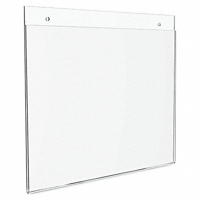 GRAINGER 68301 Wall Sign Holder Single Sided 11X8.5