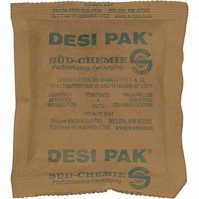 GRAINGER DES112 Desiccants 5 1/2 L 34 gal Clay PK500