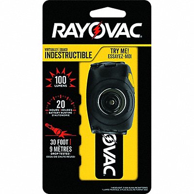 RAYOVAC DIYHL3AAABXTB Led Headlamp w/ Cloth Straps