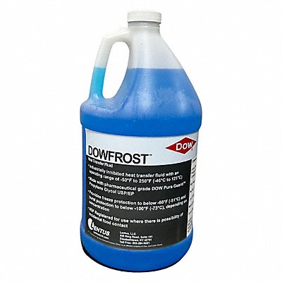 DOW FROST 9990623 Inhibited Propylene Glycol 1 gal Blue