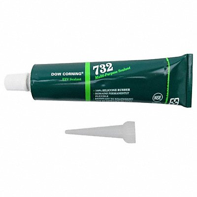 DOW CORNING 2112531 Silicone Sealant Black 732