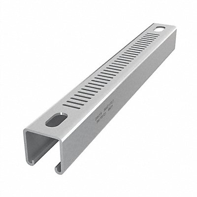 DAKOTA SYSTEMS DSSS1581214PG10 Strut Channel 1 5/8 H. 14 L. 12 ga