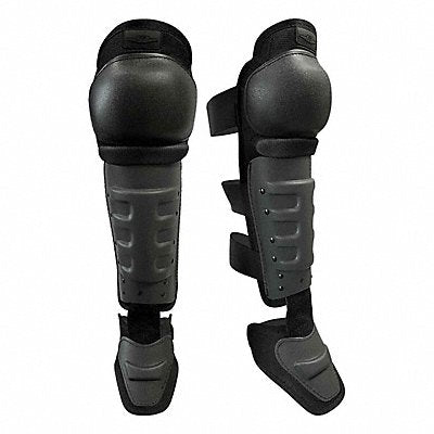 DAMASCUS DSG100XLG Knee Pad/Shin Guard XL Hook & Loop BLK PR