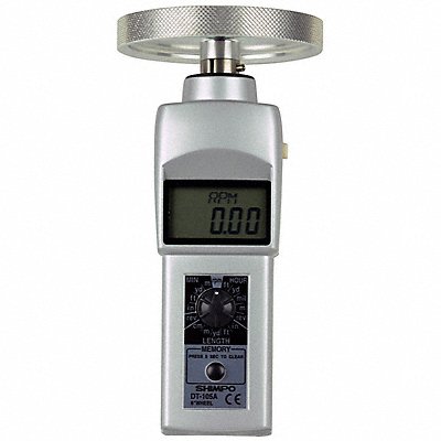 SHIMPO DT105A12KMW Tachometer +/-0.006% RPM Acc LCD
