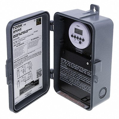 TORK DTU40 Electronic Timer Grey Plastic