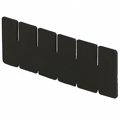 LEWISBINS DV0850NXLBUY25S Divider Black Polyethylene 4.4 in