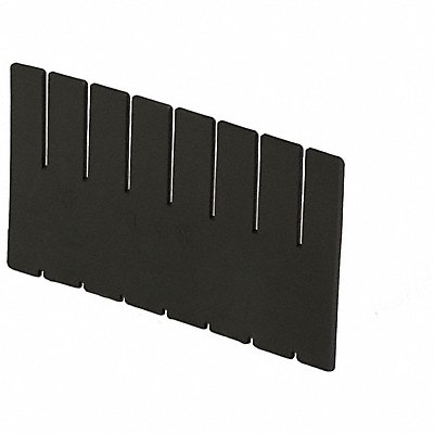 LEWISBINS DV1080NXLBUY25S Divider Black Polyethylene 7.4 in