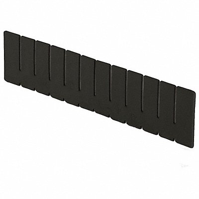 LEWISBINS DV1625NXLBUY25S Divider Black Polyethylene 1.9 in