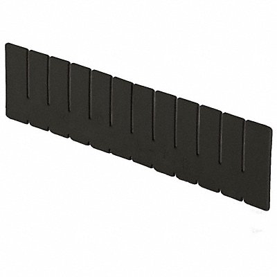 LEWISBINS DV1635NXLBUY25S Divider Black Polyethylene 2.9 in