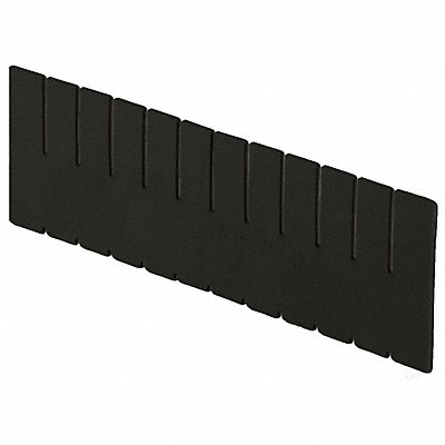 LEWISBINS DV1660NXLBUY25S Divider Black Polyethylene 5 7/16 in