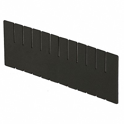 LEWISBINS DV17120NXLBUY25S Divider Black Polyethylene 11 3/8 in