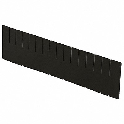 LEWISBINS DV22120NXLBUY25S Divider Black Polyethylene 12 in
