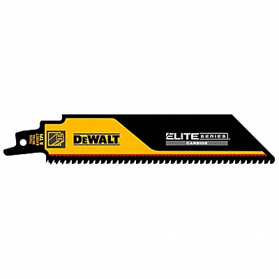 DEWALT DWAR6108CT1 Reciprocating Saw Blade 6 L 1 H