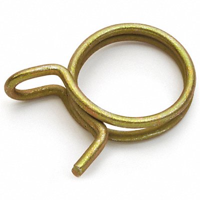 GRAINGER DW21STZD Wire Hose Clamp 1 11/32 Max ID YL PK5