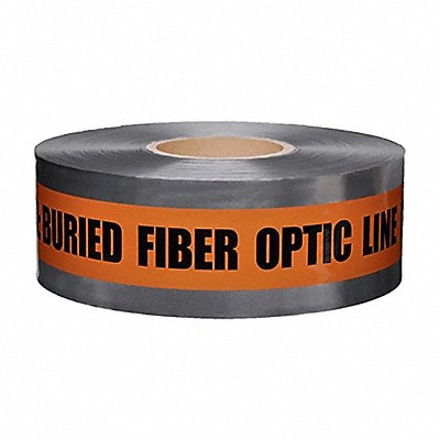 GRAINGER SD6105O51200 Non-Detectable Buried Tape 1000ft Orange