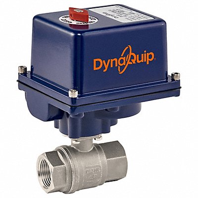 DYNAQUIP CONTROLS E2S27AJE25 Electronic Ball Valve SS 1-1/2 In.