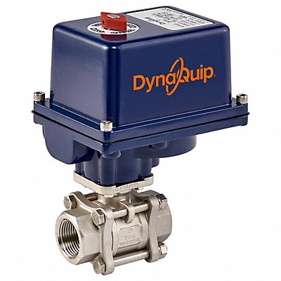 DYNAQUIP CONTROLS E3S21AJE23 Electronic Ball Valve SS 1/4 In.