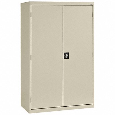 SANDUSKY EA4R46247207 Storage Cabinet 72 x46 x24 Putty 4 Shelves