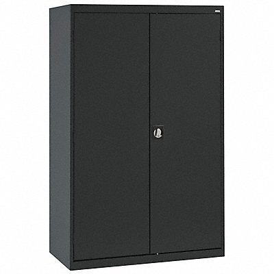 SANDUSKY EA4R46247209 Storage Cabinet 72 x46 x24 Black 4Shlv