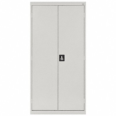 SANDUSKY EACR36187205 Storage Cabinet 72 x36 x18 LtGry 4 Shelves