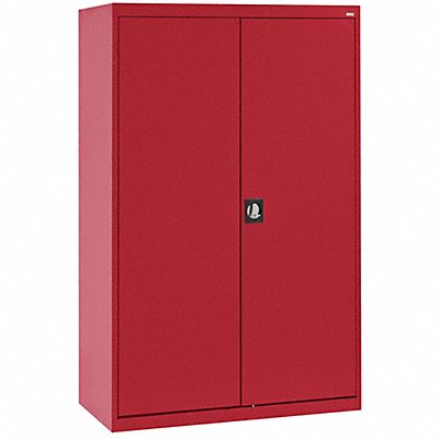 SANDUSKY EA4R46247201 Storage Cabinet Heavy Duty Red 230 lb