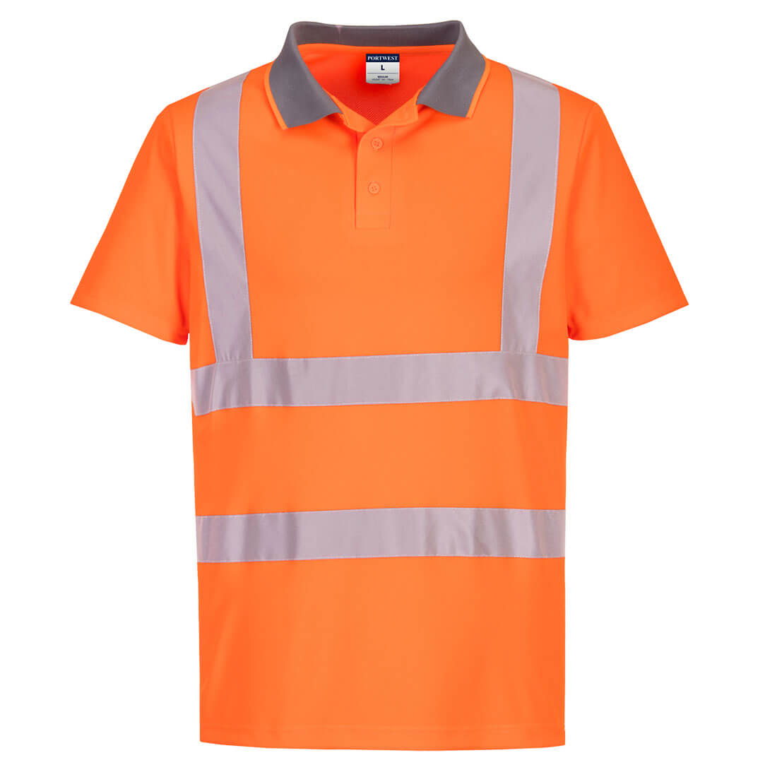 Portwest EC10 Eco Hi-Vis Polo Shirt S/S (6 Pack)