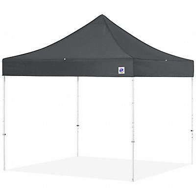 E-Z UP EC3STL10KFGYTMCSG Portable Shelter Grey 10 ft W 10 ft L