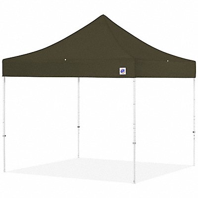 E-Z UP EC3STL10KFWHTMCOD Portable Shelter Green 10 ft W 10 ft L