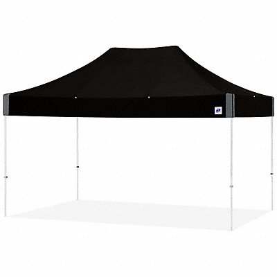 E-Z UP EC3STL15KFWHTMCBK Portable Shelter Black 10 ft W 15 ft L
