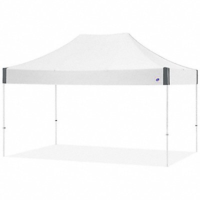 E-Z UP EC3STL15KFWHTMCWH Portable Shelter White 10 ft W 15 ft L