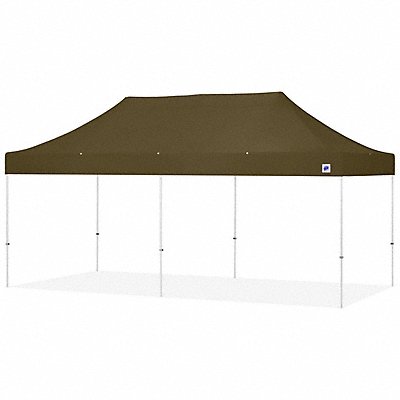 E-Z UP EC3STL20KFWHTMCOD Portable Shelter Green 10 ft W 20 ft L