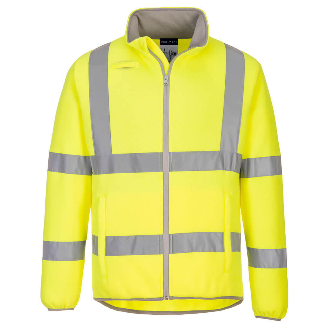 Portwest EC70 Eco Hi-Vis Polar Fleece Jacket