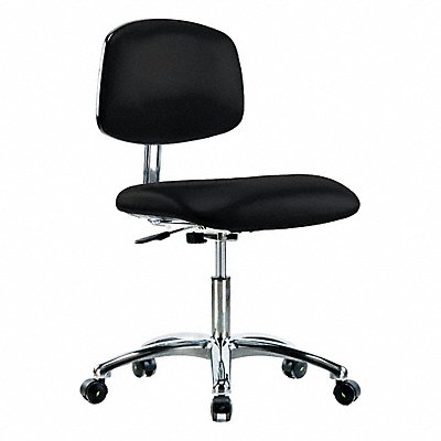 GRAINGER BRECRVDHCHCRECESDBLK CR/ESDChair Desk Castors Black Vinyl
